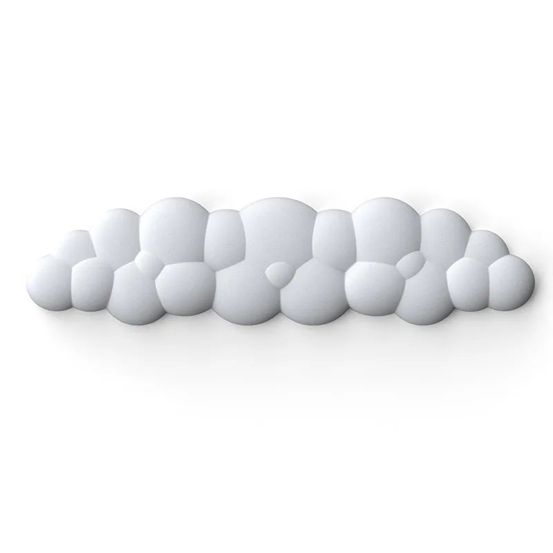Mouse pad with wrist rest keyboard cloud anti-slip memory foam desktop office gamer mouse wrist rest