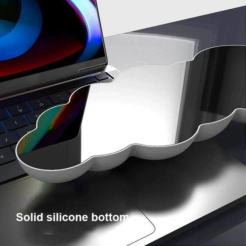Mouse pad with wrist rest keyboard cloud anti-slip memory foam desktop office gamer mouse wrist rest
