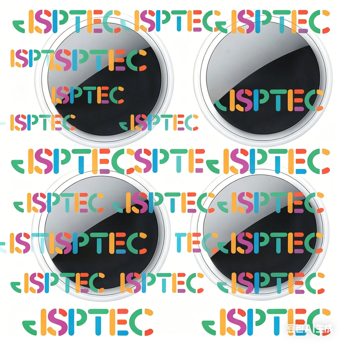 JSPTEC Security Bluetooth Tag Based on IOS Find My app Anti-lose Tracker Sound Locate Message Reminder Alarm Key Finder IOS