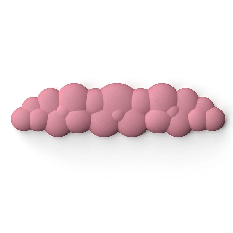 Mouse pad with wrist rest keyboard cloud anti-slip memory foam desktop office gamer mouse wrist rest