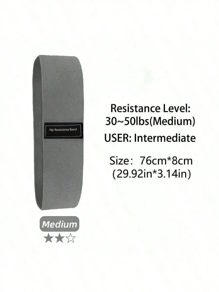 Fabric Resistance Hip Booty Bands Glute Thigh Elastic Workout Bands Squat Circle Stretch Fitness Strips Loops Yoga Gym Equipment