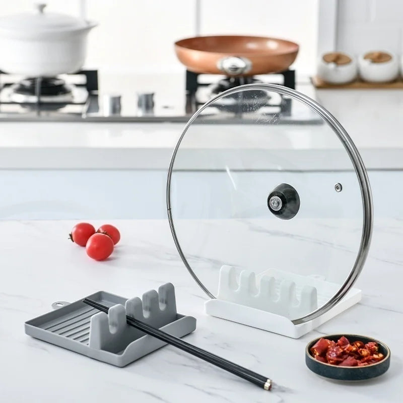 Kitchen Spoon & Lid Holder – Countertop Organizer