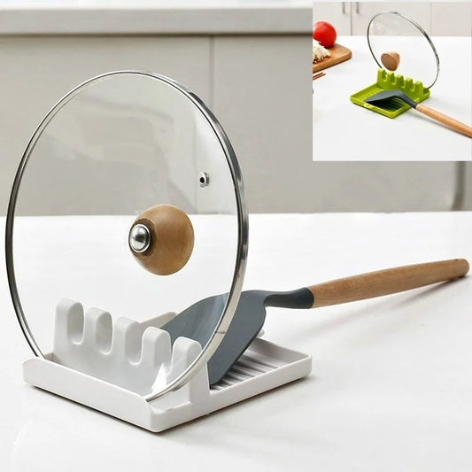 Kitchen Spoon & Lid Holder – Countertop Organizer