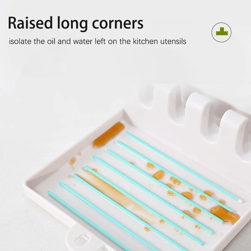 Kitchen Spoon & Lid Holder – Countertop Organizer