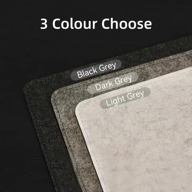 Gaming Accessories Wool Felt Mouse Pad Large Size Writing Mat Keyboard Mice Mat Non-slip Home Office Computer Desk Protector