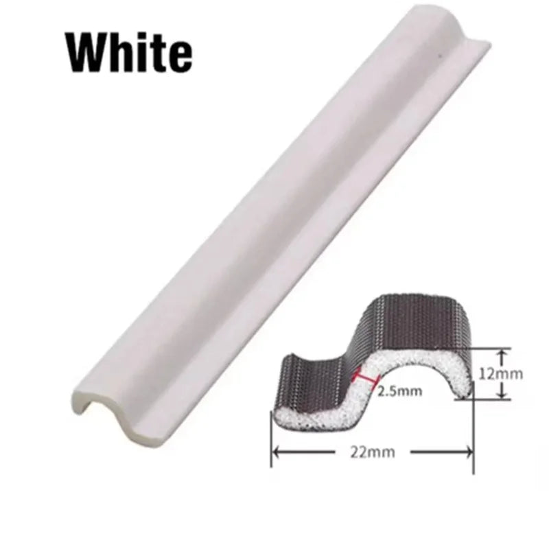 New 40M Acustic Foam Window Sealing Strip for Casement Window Seal Soundproof Foam S Weather Stripping Door Seal Gap Filler Tape
