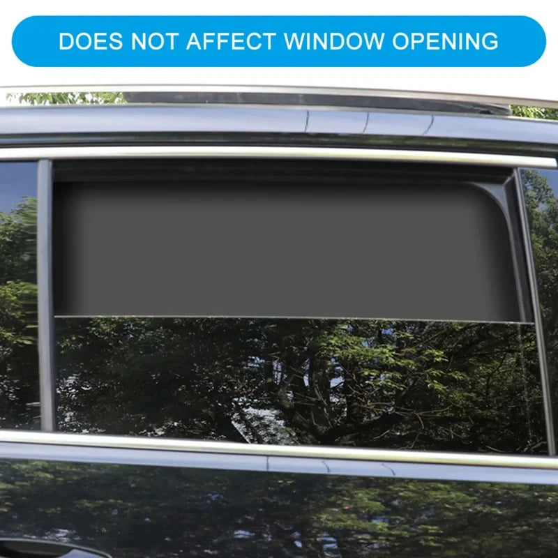 Magnetic Car Sunshade - UV Protection & Heat Blocking, Double-Sided Auto Window Shade with Easy DIY Installation