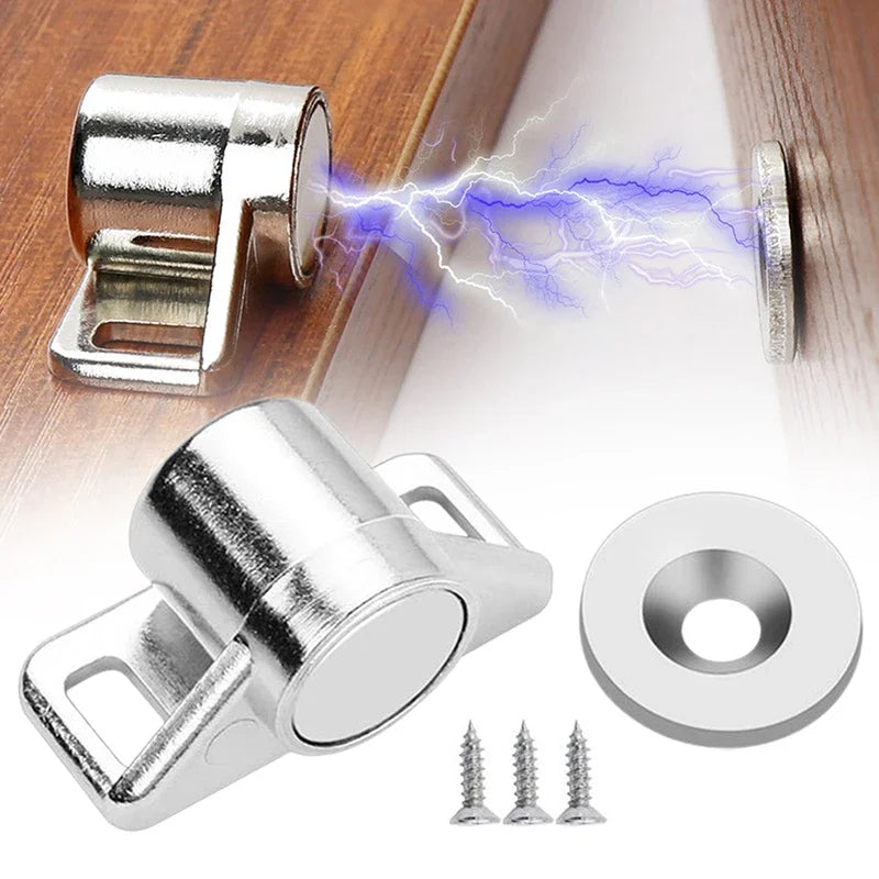 Ultra Thin Magnet Cabinet Door Catches Cupboard Closer Door Stopper Home Furniture Hardware Accessory