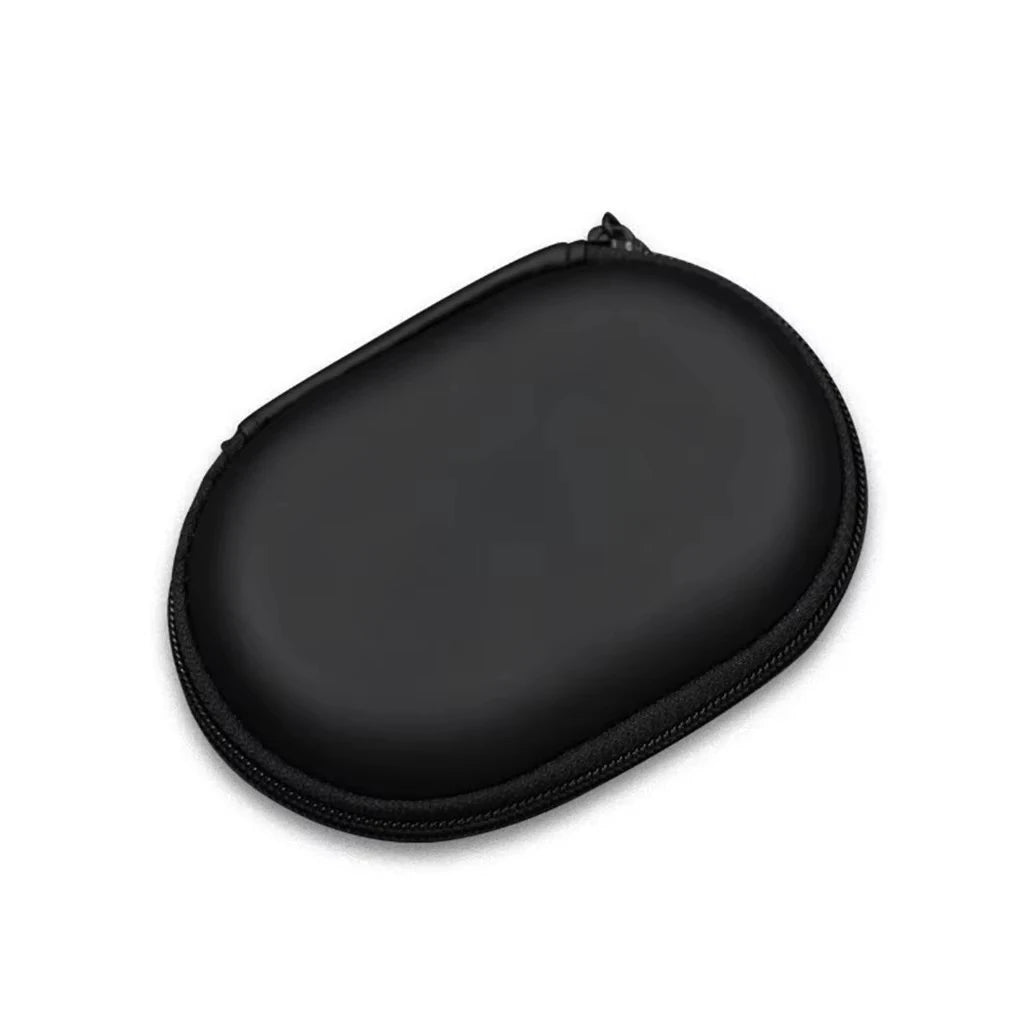 1/5pcs Square Earphone Storage Bag With Zipper Portable Bluetooth Headset Box Travel Carry Case Protective Storage Accessories