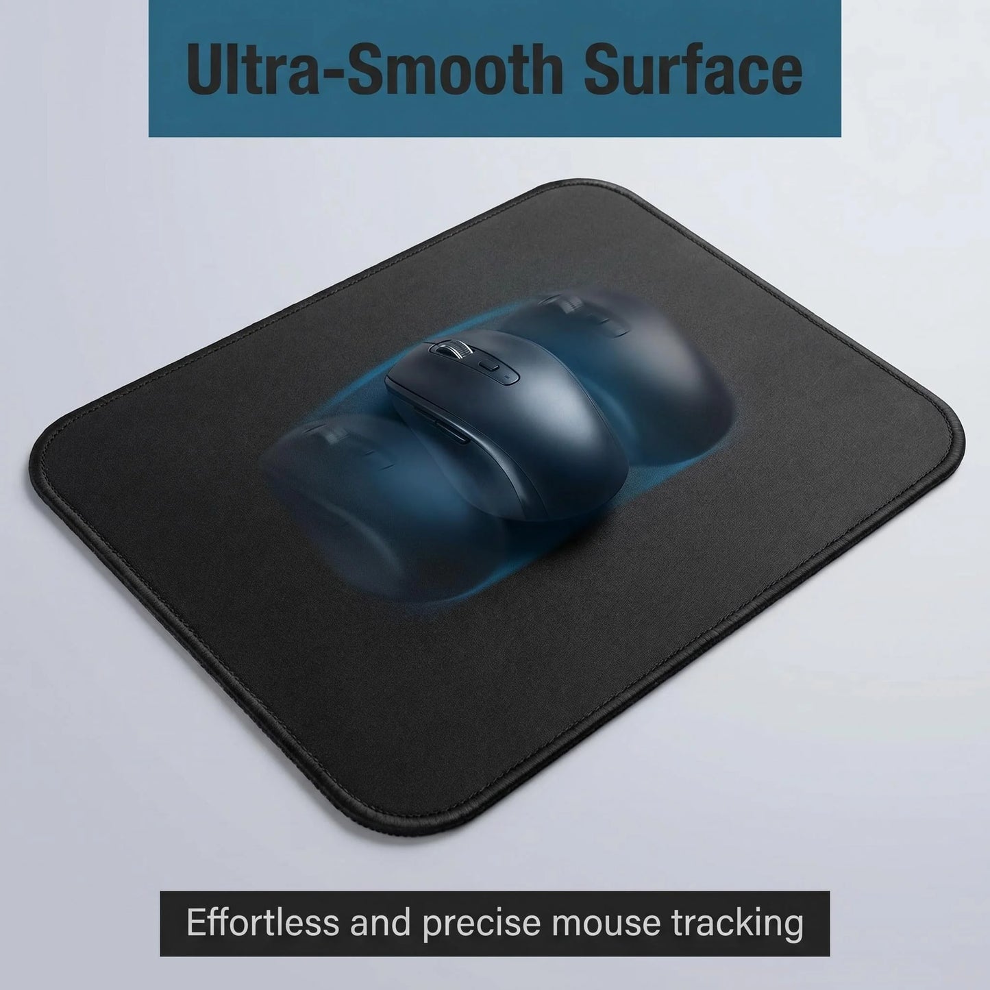 Extended Gaming Mouse Pad with Stitched Edge Non-Slip Rubber Base Waterproof Large Desk Mat for PC Laptop Gamer Office Home Use