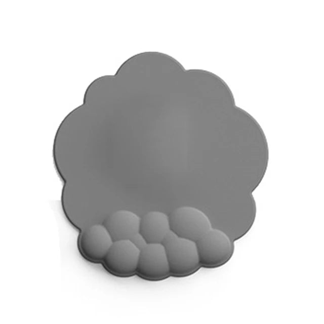 Mouse pad with wrist rest keyboard cloud anti-slip memory foam desktop office gamer mouse wrist rest