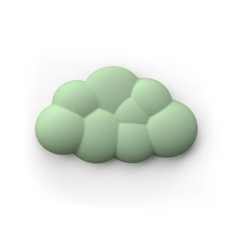 Mouse pad with wrist rest keyboard cloud anti-slip memory foam desktop office gamer mouse wrist rest