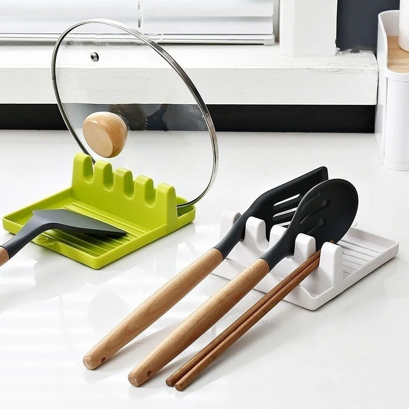 Kitchen Spoon & Lid Holder – Countertop Organizer