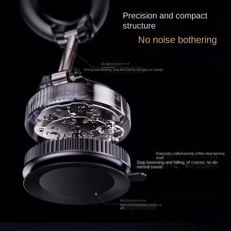 Vacuum Adsorption Magnetic Car Phone Holder, 2026 New Model, Suction Cup, Car Navigation Phone Holder, a must-have!