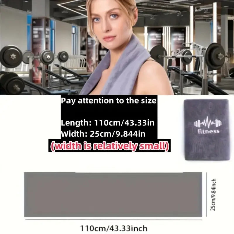 1PC Quick-Drying Sports Towel Gym Bath Towel Pad for Outdoor Water Absorption Running Basketball