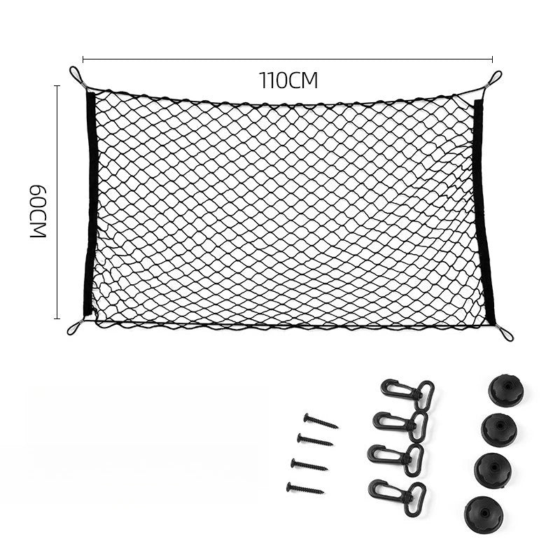 Trunk Cargo Net, Trunk Organizers and Storage - Luggage Net for Crossover - Best Car Organizer