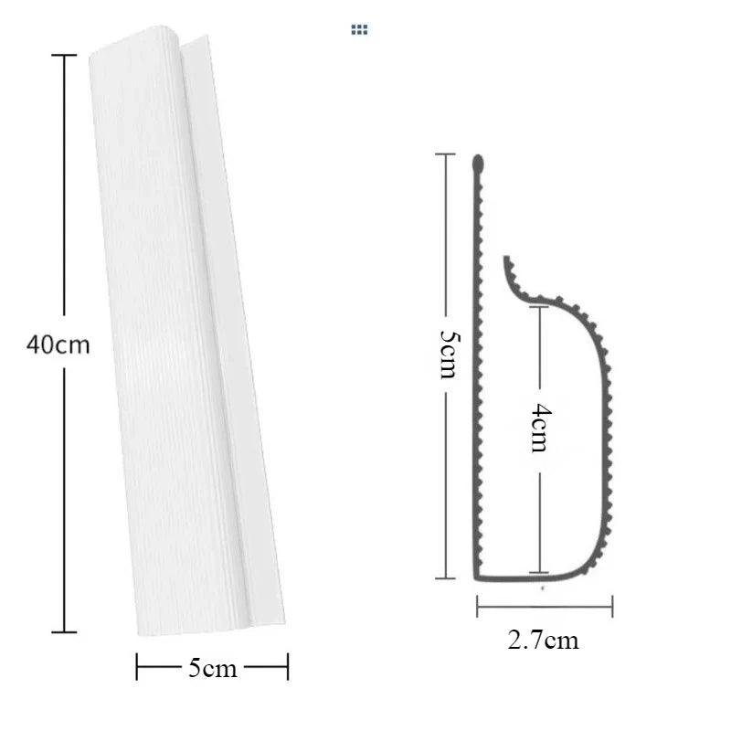 40cm PVC Desk Cable Tray Cable Management Under Desk Channel Cable Raceway Cord Hider No Drilling for Home Office Wire Organizer